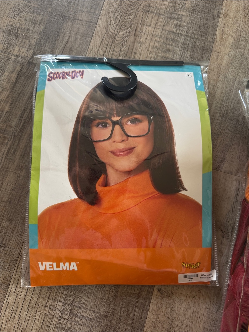 Spirit Velma Costume - Orange Top & Brown Skirt - Picture 3 of 8